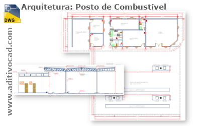 posto-combustível.Dwg